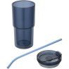 Vaso de plástico de doble pared Archer de 480 ml con pajita - Imagen 14
