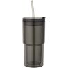 Vaso de plástico de doble pared Archer de 480 ml con pajita - Imagen 24