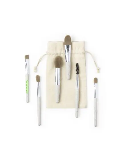 Set Brochas Maquillaje Personalizado Ecológico 81632