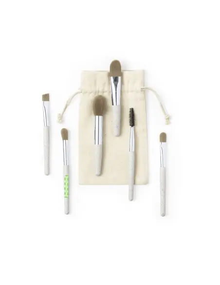 Set Brochas Maquillaje Personalizado Ecológico 81632