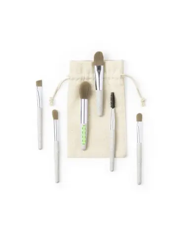 Set Brochas Maquillaje Personalizado Ecológico...