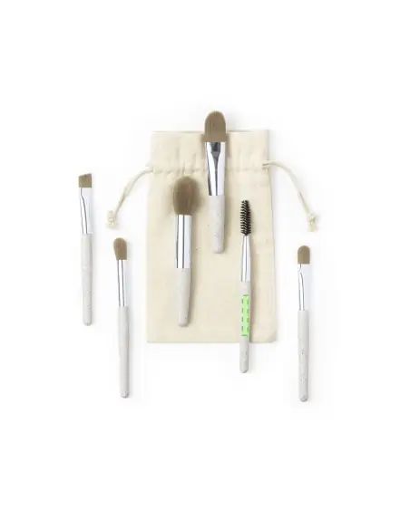 Set Brochas Maquillaje Personalizado Ecológico 81632