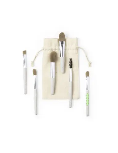 Set Brochas Maquillaje Personalizado Ecológico...