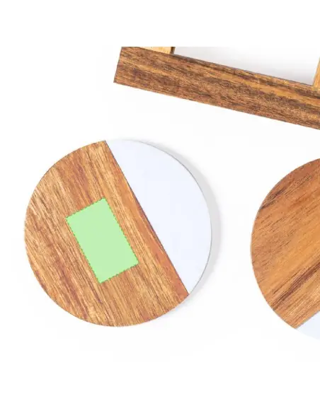 Set Posavasos Personalizado Ecológico 81654