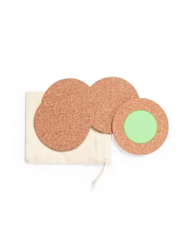 Set Posavasos Personalizado Ecológico 81655