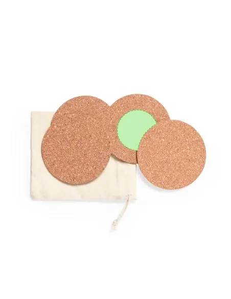 Set Posavasos Personalizado Ecológico 81655