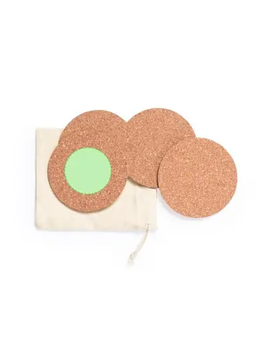 Set Posavasos Personalizado Ecológico 81655