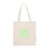 Bolsa algodón orgánico 42x38cm 140g asas largas natural - Imagen 9