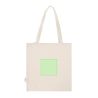 Bolsa algodón orgánico 42x38cm 140g asas largas natural - Imagen 10