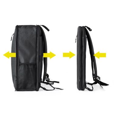 Mochila extensible RPET GRS portátil 15 tablet 10 pulgadas