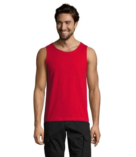 JUSTIN MEN'S TANK TOP 150 Ecológico Personalizado 7S11465