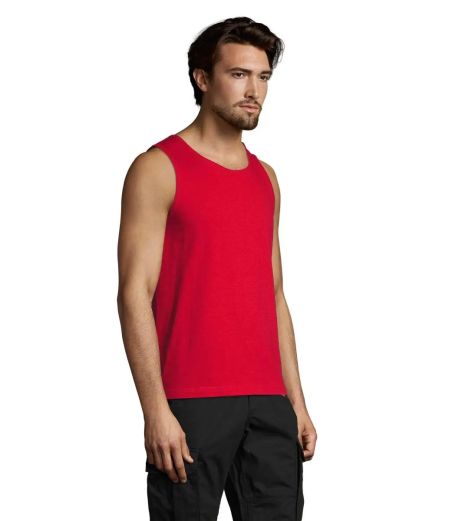 JUSTIN MEN'S TANK TOP 150 Ecológico Personalizado 7S11465