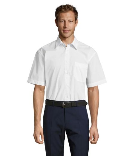 BRISTOL POPLIN MEN SHIRT Ecológico Personalizado 7S16050
