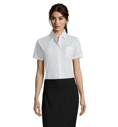 ESCAPE POPLIN WOMEN SHIRT Ecológico Personalizado 7S16070