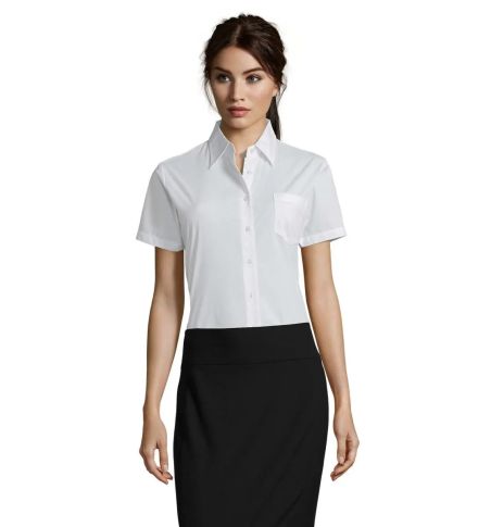 ESCAPE POPLIN WOMEN SHIRT Ecológico Personalizado 7S16070