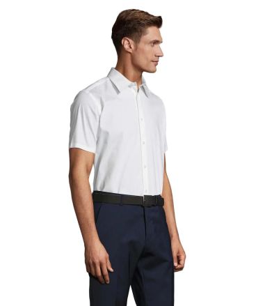 BROADWAY STRETCH MEN SHIRT Ecológico Personalizado 7S17030