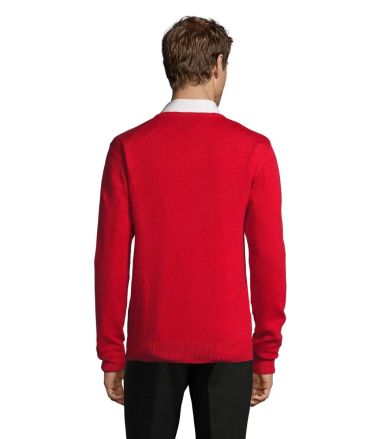 GALAXY MEN V-NECK SWEATER Ecológico Personalizado 7S90000