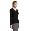 GALAXY WOMEN V-NECK SWEATER Ecológico Personalizado 7S90010 - Imagen 5