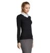GALAXY WOMEN V-NECK SWEATER Ecológico Personalizado 7S90010 - Imagen 8