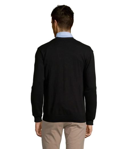 GOLDEN MEN V-NECK CARDIGAN Ecológico Personalizado 7S90011
