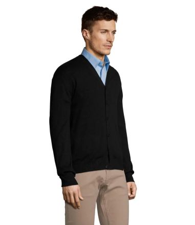 GOLDEN MEN V-NECK CARDIGAN Ecológico Personalizado 7S90011