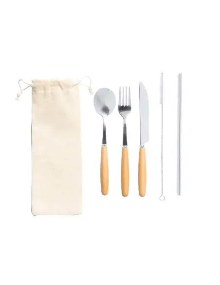 Set Cubiertos Personalizado Ecológico 81722