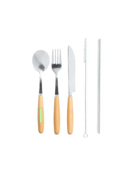 Set Cubiertos Personalizado Ecológico 81722