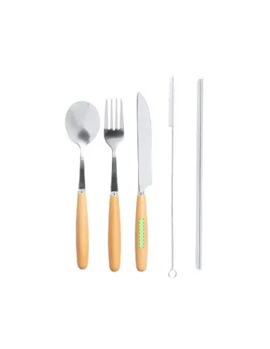 Set Cubiertos Personalizado Ecológico 81722