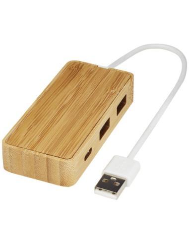 Hub USB de bambú "Taban"