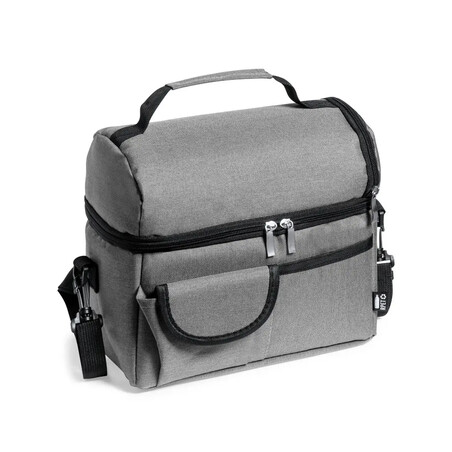 Bolsa nevera RPET 600D con 2 compartimentos
