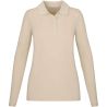 Polo manga larga mujer algodón BCI 200 g/m² - Imagen 40