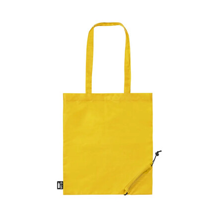 Bolsa plegable de poliéster RPET GRS 190T 42x38 cm