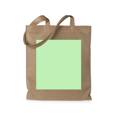 Bolsa non-woven RPET GRS con asas largas 68 cm 40x36 cm