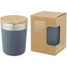 Vaso acero inox 18/8 vacío cobre 330 ml tapa bambú LFGB - Imagen 22