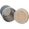 Vaso acero inox 18/8 vacío cobre 330 ml tapa bambú LFGB - Imagen 24