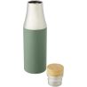 Botella acero inox 18/8 vacío cobre 540 ml tapa bambú LFGB - Imagen 30