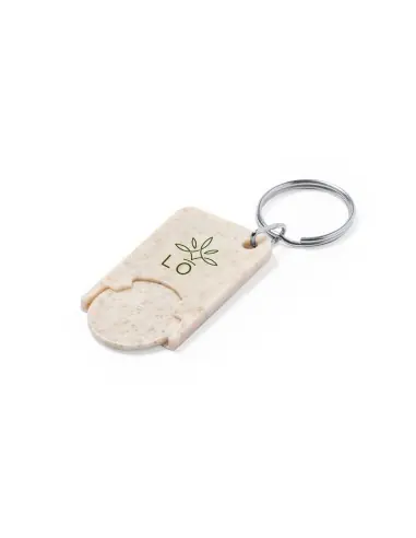 Llavero Moneda Personalizado Ecológico 81910