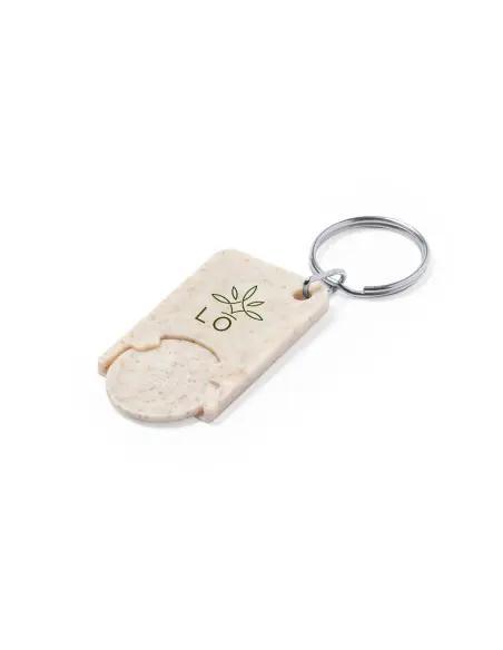 Llavero Moneda Personalizado Ecológico 81910