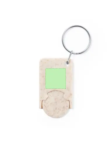 Llavero Moneda Personalizado Ecológico 81910