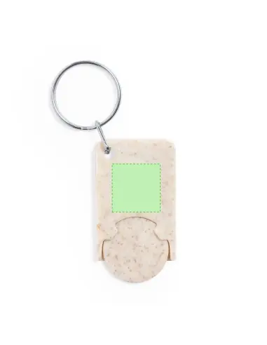 Llavero Moneda Personalizado Ecológico 81910