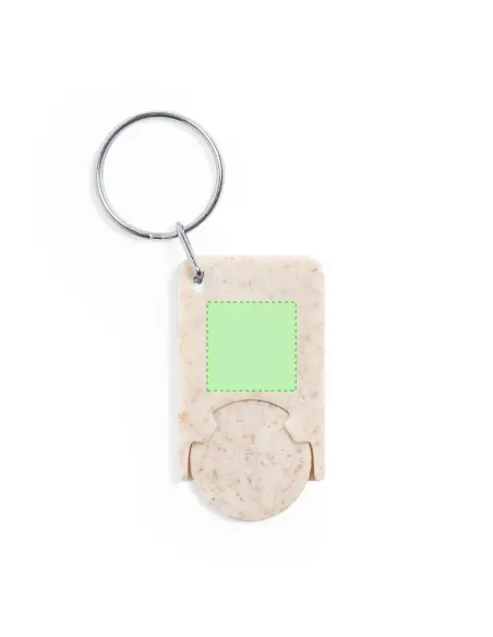 Llavero Moneda Personalizado Ecológico 81910