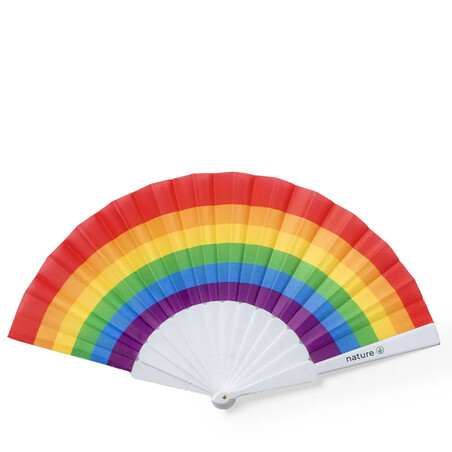 Abanico Rainbow RPET 23 x 43 cm