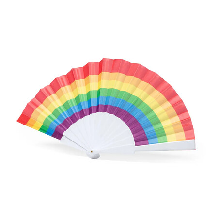 Abanico Rainbow RPET 23 x 43 cm