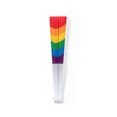 Abanico Rainbow RPET 23 x 43 cm