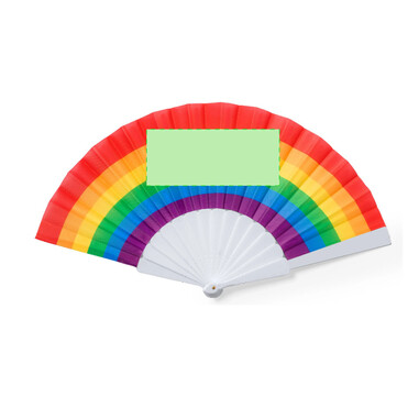 Abanico Rainbow RPET 23 x 43 cm
