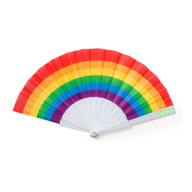 Abanico Rainbow RPET 23 x 43 cm