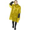 Poncho lluvia talla única plástico reciclado capucha funda - Imagen 12