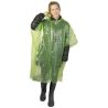 Poncho lluvia talla única plástico reciclado capucha funda - Imagen 31