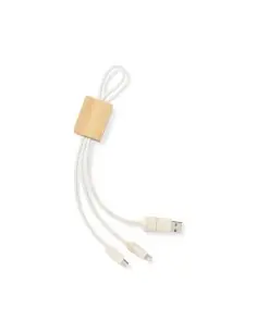 Cable Cargador Personalizado Ecológico 81977