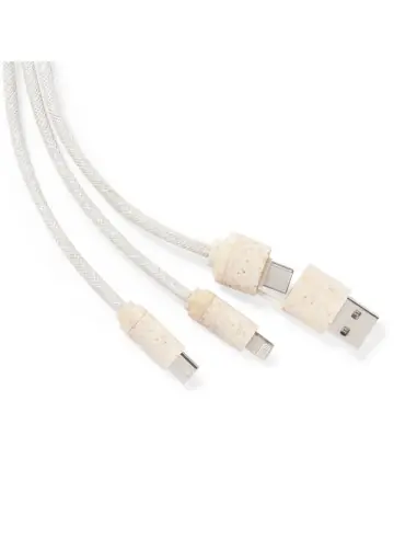 Cable Cargador Personalizado Ecológico 81977